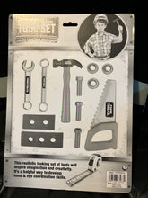 Load image into Gallery viewer, Little Builder Tool Set - No Batteries Required - Handyman Play Workshop