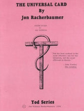 Load image into Gallery viewer, Universal Card - by Jon Racherbaumer - Soft Cover Book