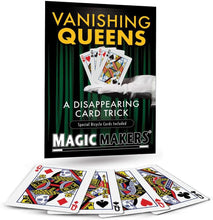 Load image into Gallery viewer, Vanishing Queens Packet Trick - Bicycle Card Packet Trick and Online Intruction!