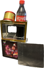 Load image into Gallery viewer, Zig Zag Coke Bottle - Easy To Do Zig Zag Illusion!