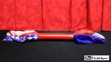 Load image into Gallery viewer, Blowing Blendo - Three Silks Placed In A Tube Blend Into A United States Flag!