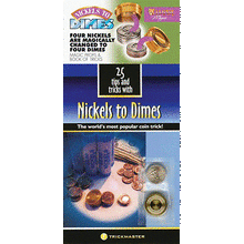 Load image into Gallery viewer, Nickels To Dimes With Book - Change 4 Nickels Into 4 Dimes - A Magical Classic