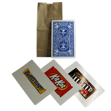 Load image into Gallery viewer, Butterfinger, Kit Kat & M & M's - Triple Prediction by Ickle Pickle - Great Mental Magic!