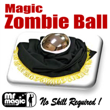 Load image into Gallery viewer, Zombie Ball - Make A Large Silver Sphere Float in Mid-Air! - A Classic of Magic!