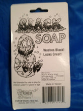 Load image into Gallery viewer, Black Soap - Jokes, Gags, Pranks - Cream Colored Soap Lathers Up Black! - Great!