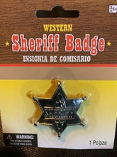 Load image into Gallery viewer, Sheriff Badge - Perfect for Cosplay, Dress Up, Halloween, etc. - Sheriff Badge