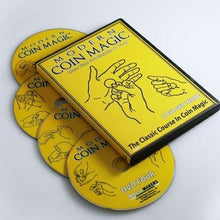 Load image into Gallery viewer, Modern Coin Magic With Ben Salinas - 4 DVD Set - Learn Over 170 Sleights/Tricks!