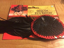 Load image into Gallery viewer, Sequin Pirate Eye Patch - Use For Cosplay, Dress-Up, Halloween, or Theater!
