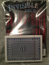 Load image into Gallery viewer, Invisible Card Deck - Magic Cards - Poker Size Red or Blue Playing Cards