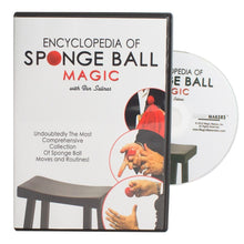 Load image into Gallery viewer, Encyclopedia of Sponge Ball Magic - With Sponge Balls and DVD!