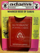 Load image into Gallery viewer, Deland's Automatic Playing Cards - Marked,Stacked & Stripped Plastic Coated Deck