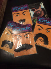 Load image into Gallery viewer, Costume Fake Moustache - Perfect for Cosplay, dress up, Halloween, etc.