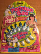 Load image into Gallery viewer, Fashion Bee Wild Nails - Dress Up - Kid Sized Glitter and Metallic Nail Set