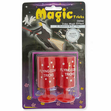 Load image into Gallery viewer, Flying Coins - Beginner's Magic - Easy To Do - Coins Jump From Cup To Cup!