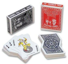 Load image into Gallery viewer, Crooked Pack of  Playing Cards - Get Laughs With This Crooked Deck of Cards