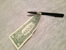 Load image into Gallery viewer, Pen Thru Bill close-up magic trick - Pen Through Dollar - Perfect Penetration