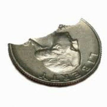 Load image into Gallery viewer, Bite-Out Quarter - As Seen On TV! - Take A Bite Out of a Quarter and Restore It