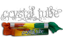 Load image into Gallery viewer, Crystal Tube - Three Silks Placed In A Clear Tube Are Magically Tied Together!