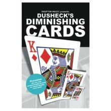 Load image into Gallery viewer, Dusheck's Diminishing Cards - A Card Fan Shrinks Several Times Then Is Restored!