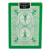 Load image into Gallery viewer, Reversed Back Bicycle Card Decks: Green / Blue / Black / Red / Yellow / Orange / Pink and Purple!