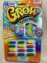 Load image into Gallery viewer, Magic Grow Capsules Turn Into Different Shapes After Placing In Water!