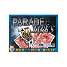 Load image into Gallery viewer, Parade of the Jacks - Parlor Size Magic With Cards - An Easy Mentalism Effect