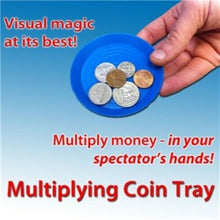 Load image into Gallery viewer, Multiplying Coin Tray - Royal Magic by Fun, Inc - Great Beginner's Pocket Magic!