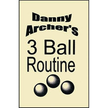 Load image into Gallery viewer, 3 Ball Routine With Online Instructions by Danny Archer - Great Close-Up Magic!