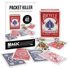 Load image into Gallery viewer, Packet Killer Deck Bicycle Playing Cards - Make Your Own Card Tricks With Flair!