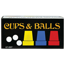 Load image into Gallery viewer, Cups and Balls - Close-up Magic - Plastic Version - Easy To Do!