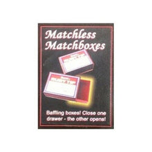 Load image into Gallery viewer, Matchless Matchboxes is a great beginner's magic trick.