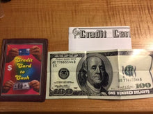 Load image into Gallery viewer, Credit Card to Cash - Quick Transposition to a Bill! - Easy to Do! - Quick Reset
