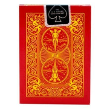 Load image into Gallery viewer, Red Dragon Deck in Bicycle Card Stock - Red Dragon Bicycle Playing Cards