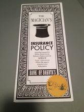 Load image into Gallery viewer, Ultimate Magician's Insurance Policy - Professional Version with Two Reveals!