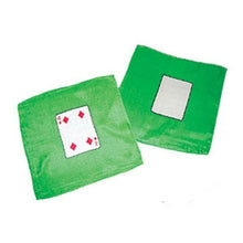 Load image into Gallery viewer, Thumb Tip 7.5" Card Silk - Two for a low price - Card Silk and a Blank Card Silk