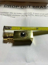 Load image into Gallery viewer, Drop Out Brass Version! - Very Easy To Do - Great Pocket Puzzle / Magic Trick
