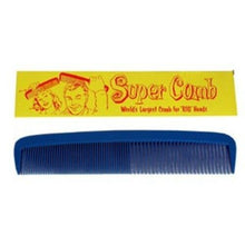 Load image into Gallery viewer, Super Comb - USA Made - A Big Comb For That Person With The Big Head! Great gag!
