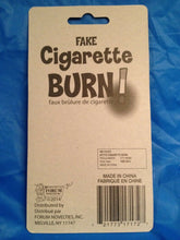 Load image into Gallery viewer, Fake Cigarette Burn - Jokes,Gags,Pranks - Fake Burn - Theatrical or Magical Prop