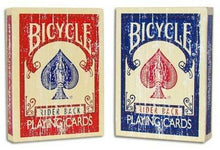 Load image into Gallery viewer, Faded Bicycle Card Decks - Available in Red or Blue Card Backs!