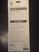 Load image into Gallery viewer, Fake Parking Tickets - Jokes, Gags and Pranks - Fake Parking Violations