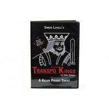 Load image into Gallery viewer, Transpo Kings AKA Simey Transpo, Think of a Card and Parade of Kings - A Killer Card Packet Trick With Online Teaching!