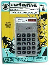 Load image into Gallery viewer, Squirt Calculator - Looks Like A Calculator But Squirts Water At Your Victim!