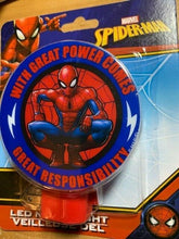 Load image into Gallery viewer, Night Light - Minnie, Avengers, Sofia, Frozen, etc. - Movie Themed LED Night Lite makes a great gift!