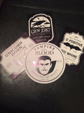 Load image into Gallery viewer, Spooky Bottle Labels - Prank Food Labels - Fake Jar Labels - Halloween Pranks