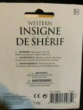 Load image into Gallery viewer, Sheriff Badge - Perfect for Cosplay, Dress Up, Halloween, etc. - Sheriff Badge