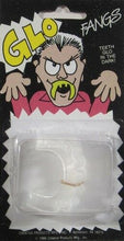 Load image into Gallery viewer, Glo Fangs - Fake Reusable Fangs - Great Theatrical Prop - Glow in the Dark Fangs
