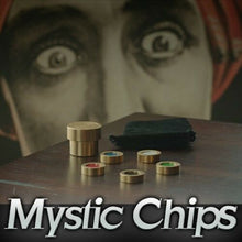 Load image into Gallery viewer, Mystic Chips - Magic Color Coins - Professional Brass Model - Mentalism Close-up Magic