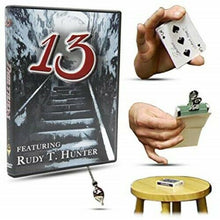 Load image into Gallery viewer, 13 - Featuring Rudy T. Hunter - Learn Mind Reading Techniques - Thirteen DVD
