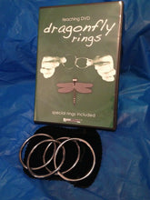Load image into Gallery viewer, DragonFly Linking Rings and DVD Combo - Small Pocket Sized Linking Rings and DVD