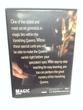 Load image into Gallery viewer, Vanishing Queens Packet Trick - Bicycle Card Packet Trick and a DVD Combo!